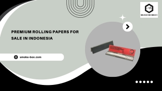 Premium Rolling Papers for Sale in Indonesia
