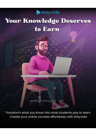 How Course Creators Can Easily Sell Courses Online Using Wayvida