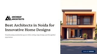 Best Architects in Noida for Innovative Home Designs