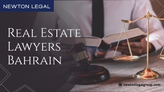 Real Estate Lawyers Bahrain
