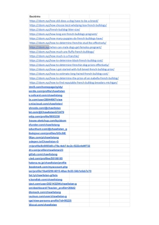 Index Backlinks - Sheet1