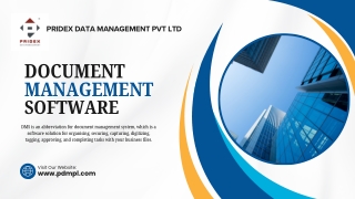 Secure and Simple Document Storage Software