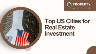 Top US Cities for Real Estate Investment