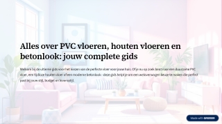 Alles-over-PVC-vloeren-houten-vloeren-en-betonlook-jouw-complete-gids