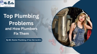 Top Plumbing Problems and How Plumbers Fix Them