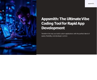 Appsmith- The Ultimate Vibe Coding Tool for Rapid App Development
