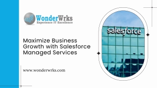 Maximize Business Growth with Salesforce Managed Services
