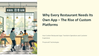 Boost Your Restaurant Business with Custom Mobile Apps