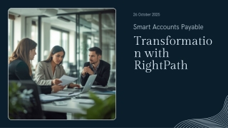 Presentation - Transformation with RightPath