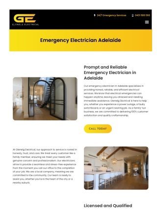 Emergency Electrician Adelaide