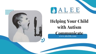 Helping Your Child with Autism Communicate