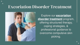 Excoriation Disorder Treatment