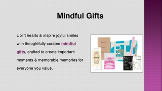 Mindful Gifts