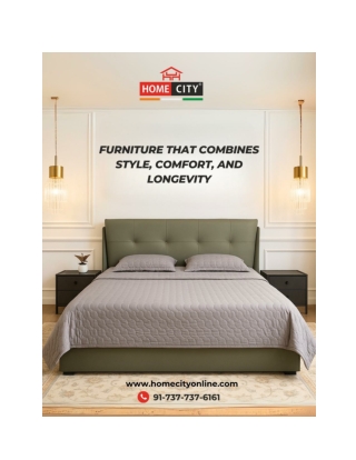 Furniture That Combines Style, Comfort, and Longevity