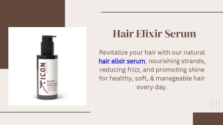 Hair Elixir Serum