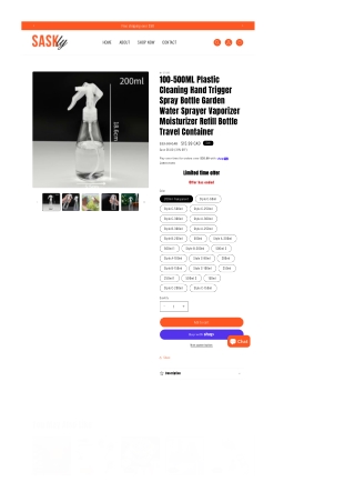 Multi-Purpose Spray Bottle