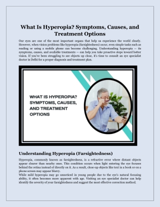 What Is Hyperopia_ Symptoms, Causes, and Treatment Options