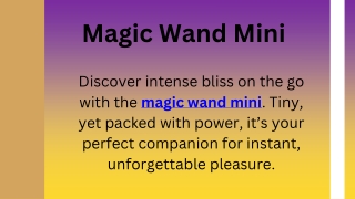 Magic Wand Mini