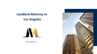 Landlord Attorney in Los Angeles - www.miragelaw.com