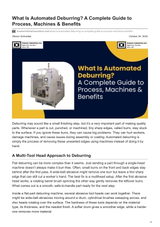 kramerindustriesonline.com-What Is Automated Deburring A Complete Guide to Process Machines  Benefits