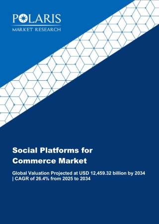 Social Platforms for Commerce Market