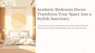 Aesthetic Bedroom Decor Transform Your Space into a Stylish Sanctuary