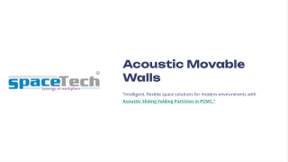 Acoustic Sliding Folding Partition Services in PCMC | Professional Soundproof