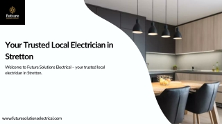 Electrician Stretton--Future Solutions Electrical