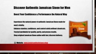Original Jamaican Stone for Sale