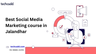 Best Social Media Marketing course in Jalandhar