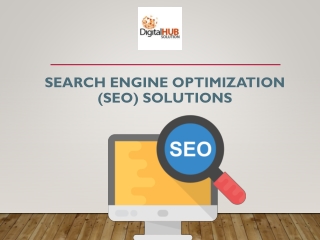 Search Engine Optimization (SEO) Solutions