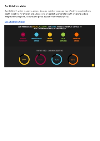 Our Childrens Vision