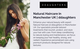 Natural Haircare in Manchester UK | ddaughters