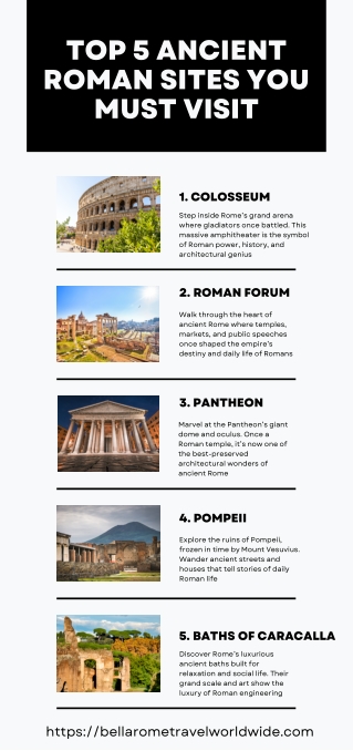 Top 5 Ancient Roman Sites You Must Visit