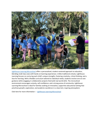 Lighthouse Learning Microschool