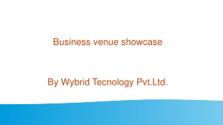 business venue showcase