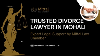 Trusted Divorce Lawyer in Mohali