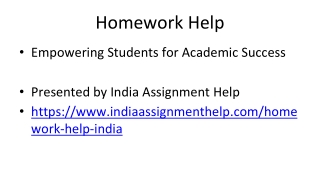 Untitled presentation indiaassignmenthelp