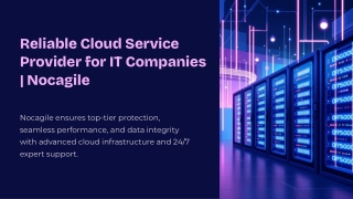Reliable Cloud Service Provider for IT Companies | Nocagile