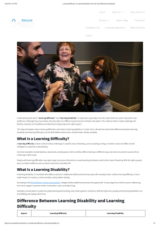 Learning Difficulty vs Learning Disability in the UK_ Key Differences Explained