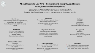 Building Trust in California Family Law