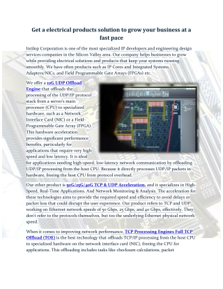 Get a electrical products solution to grow your business at a fast pace