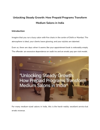 Unlocking Steady Growth_ How Prepaid Programs Transform Medium Salons in India