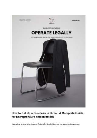 How to Set Up a Business in Dubai_ A Complete Guide for Entrepreneurs and Investors