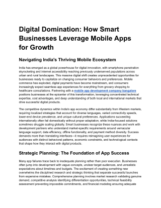 Digital Domination_ How Smart Businesses Leverage Mobile Apps for Growth