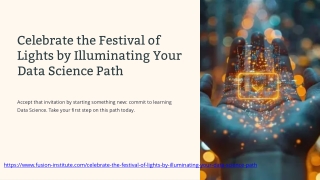 Illuminate Your Data Science Journey This Festival of Lights