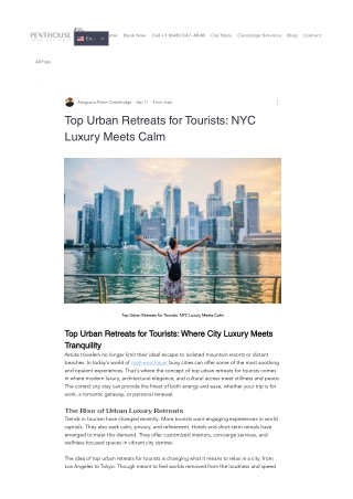 NYC Penthouse for Rent