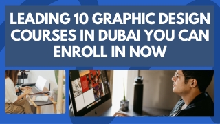 Leading 10 Graphic Design Courses in Dubai You Can Enroll in Now