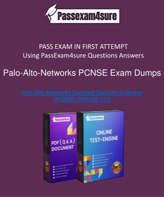 Boost Your Palo-Alto-Networks PCNSE Exam Score with the Best Dumps PDF
