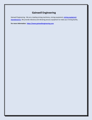 Gainwell Engineering